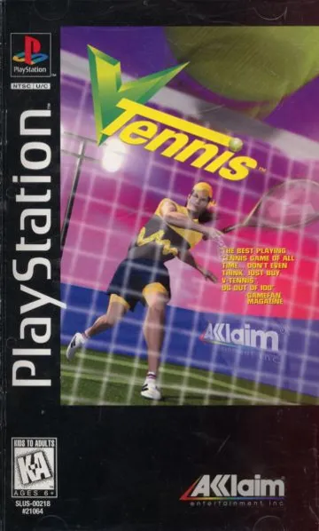 V-Tennis (US) box cover front